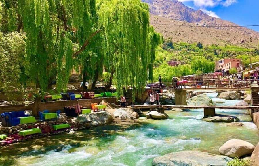 Marrakech: Ourika Valley Day Trip & Waterfalls Hike - Marrakech pickup, van time, and how to plan your day
