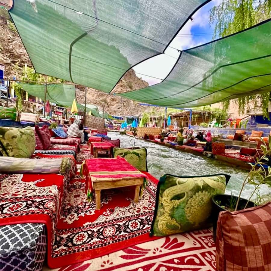 Marrakech: Ourika Valley & Setti Fatma Waterfalls with Lunch - Mint tea at a traditional Berber house: more than a quick stop