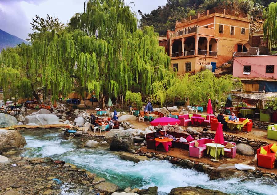 Marrakech: Ourika Valley Trip with Waterfall Hike - Berber villages and a Monday or Thursday souk stop