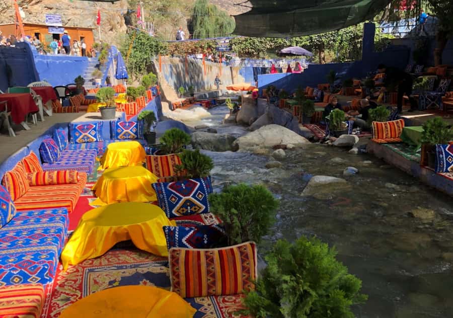 Marrakech: Ourika Valley Trip with Waterfall Hike - Lunch by the river: a practical break, not an afterthought