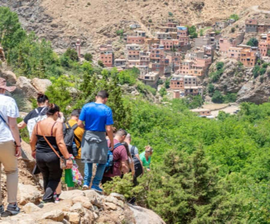 Marrakech: Ourika Valley,Waterfalls, Atlas Luxury Day trip - Tnin Ourika: village flavor and the first real taste of Amazigh life
