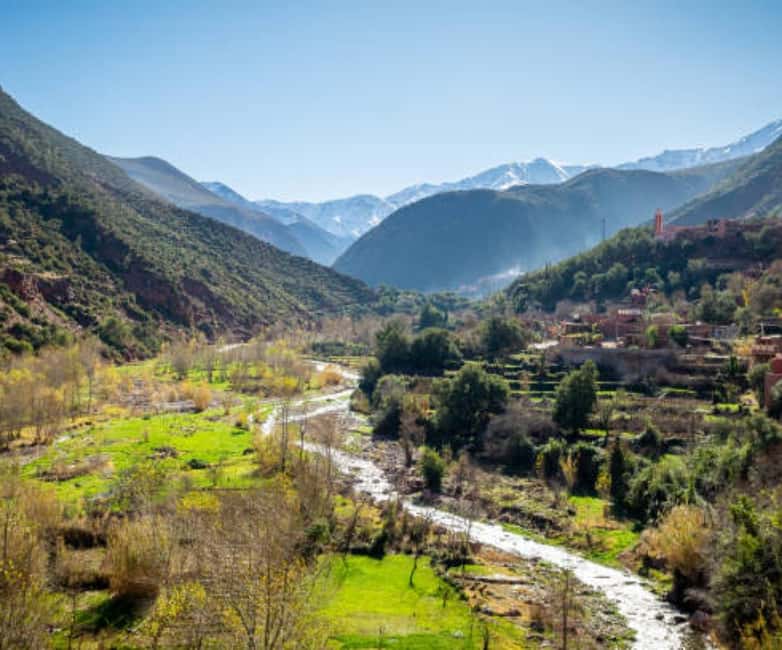 Marrakech: Ourika Valley,Waterfalls, Atlas Luxury Day trip - Picture stops and optional family house time