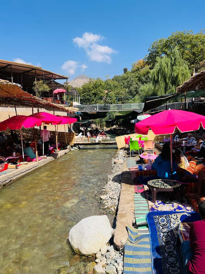 Marrakech: Ourika Valley Waterfalls & guided hike - Marrakech to Setti Fatma: how the day really starts
