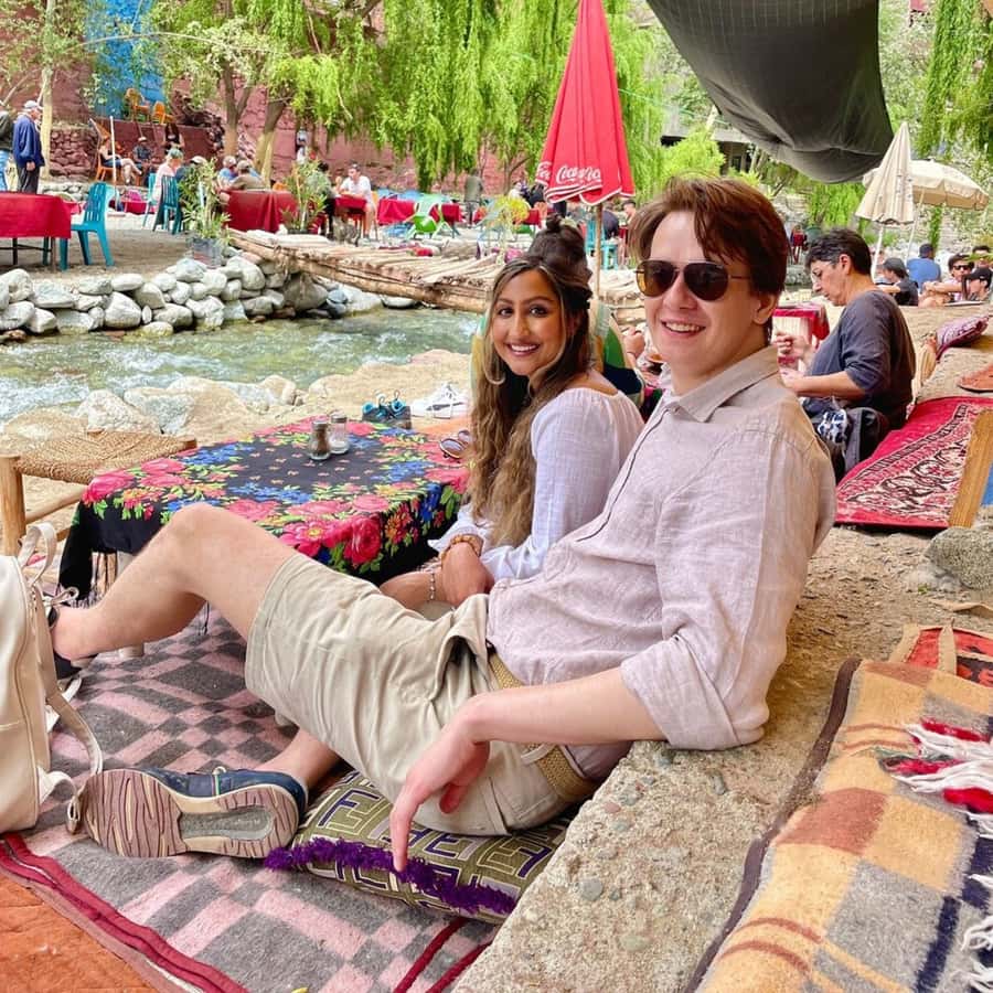 Marrakech: Ourika Valley & Waterfalls Guided Tour with Lunch - Tnin Ourika break and the Berber mint tea moment