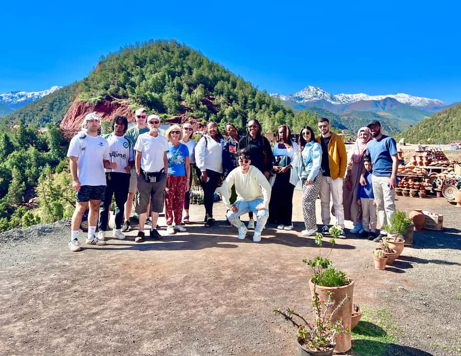Marrakech: Ourika Valley Waterfalls Hike & Traditional Lunch - Berber Villages, Tea Stops, Markets, and a Women’s Cooperative