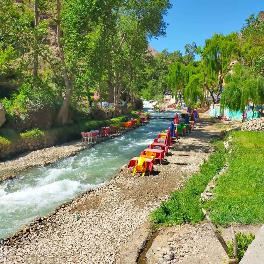 Marrakech: Ourika Valley waterfalls with guide& Berber lunch - Escaping Marrakech chaos for the Atlas foothills
