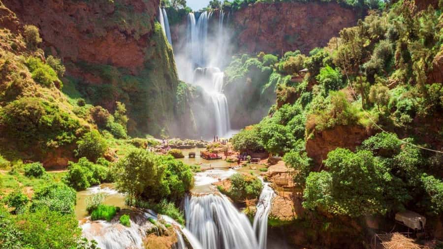 Marrakech: Ouzoud Waterfalls Guided Day Trip with Boat Ride - Time, Weather, and Swimming at the Bottom