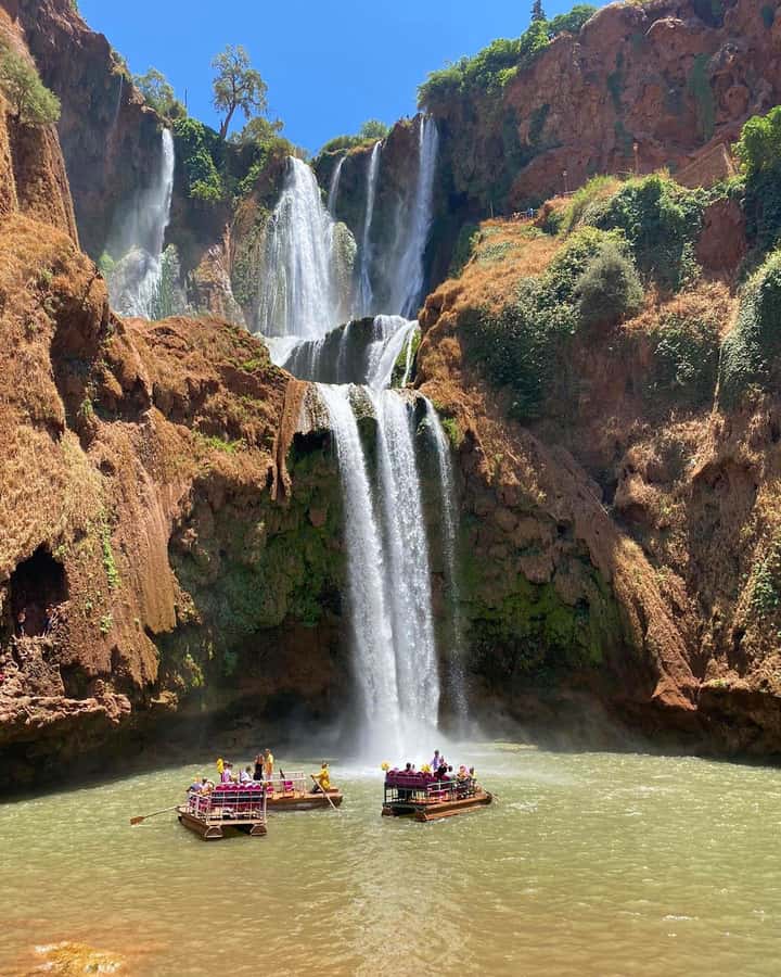 Marrakech : Ouzoud Waterfalls & Guided Tour & Boat Ride - The guided walk: trails, flora, and where you’ll spot Barbary macaques