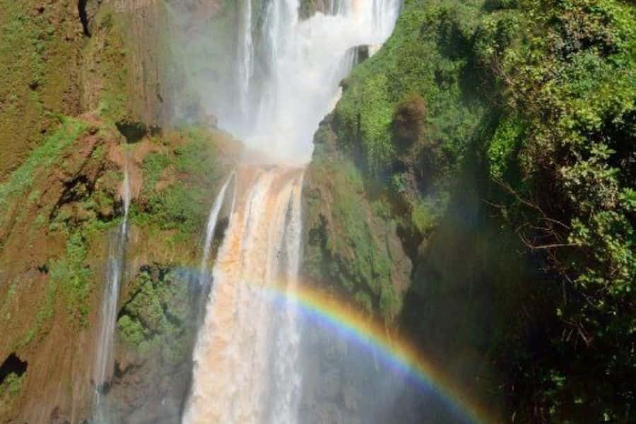 Marrakech: Ouzoud Waterfalls Trip, Guided Hike & Boat Option - The boat ride under the falls: the part that gets everyone buzzing