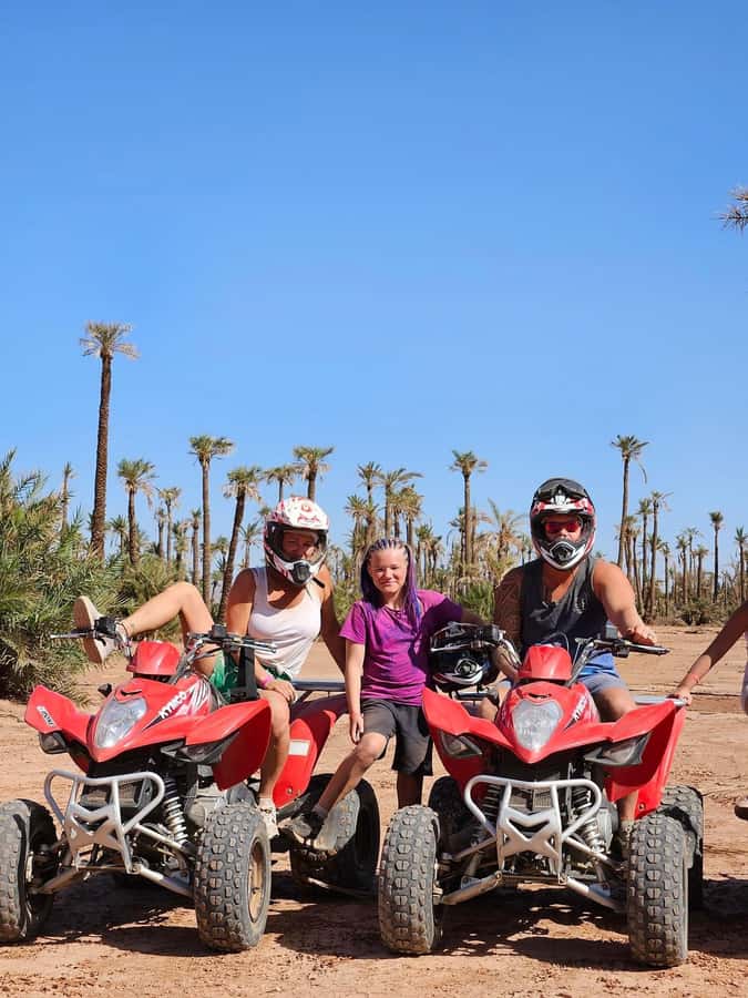 Marrakech: Palm Grove and Jbilat Desert Quad Bike Tour - Marrakech palm groves and Jbilat desert in 3 hours