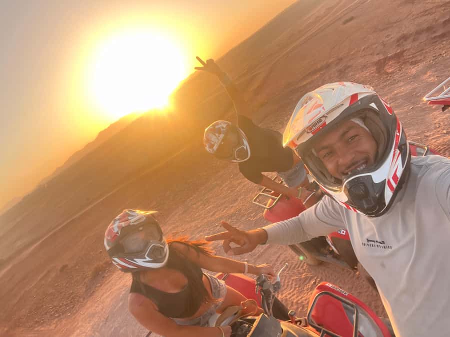 Marrakech: Palm Grove and Jbilat Desert Quad Bike Tour - The ride: palm grove photos, mint tea breaks, and desert momentum