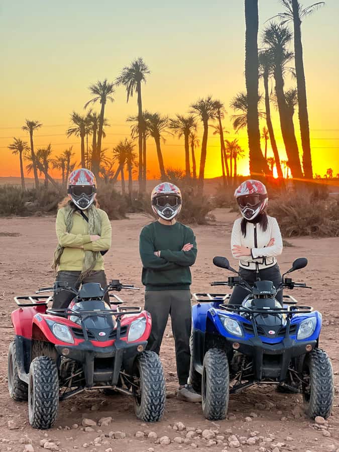 Marrakech: Palm Grove and Jbilat Desert Quad Bike Tour - Pickup that actually matches where you’re staying