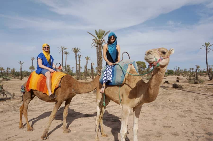 Marrakech Palmeraie: Camel Ride at Sunset - Guides and tea: the small touches that make it feel Moroccan