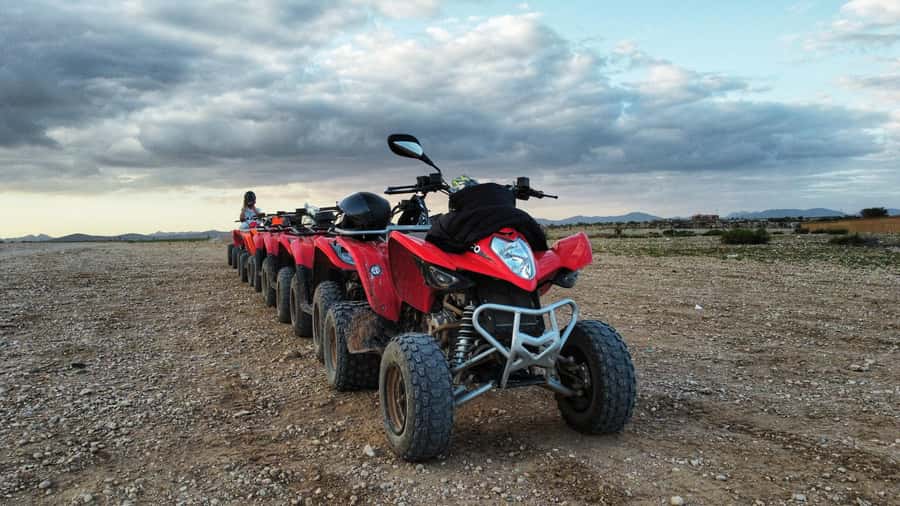 Marrakech: Palmeraie Guided Quad Biking Tour with Tea - Safety briefing and gear: helmets, goggles, and a guided line