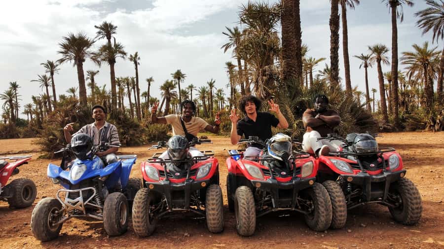 Marrakech: Palmeraie Guided Quad Biking Tour with Tea - Pickup and drop-off: why the Medina transfer matters