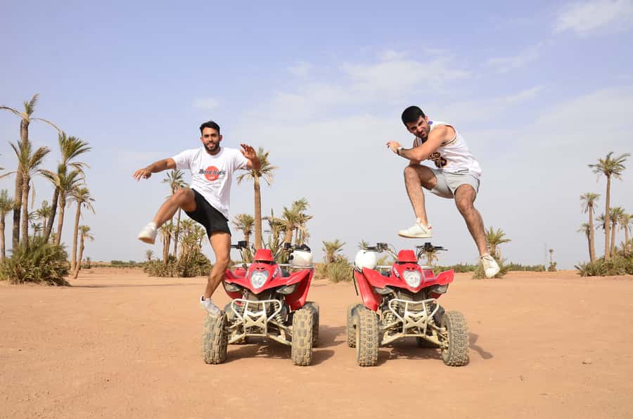 Marrakech: Palmeraie Guided Quad Tour with Tea Break - Key points before you book