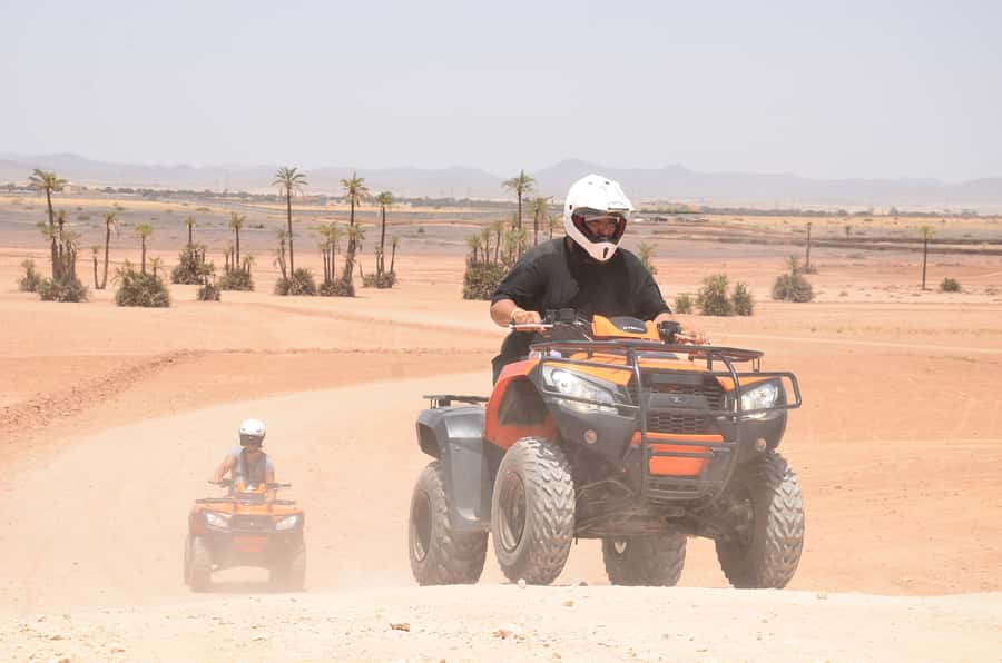 Marrakech: Palmeraie Guided Quad Tour with Tea Break - $21 value for 3 hours: what you are really paying for