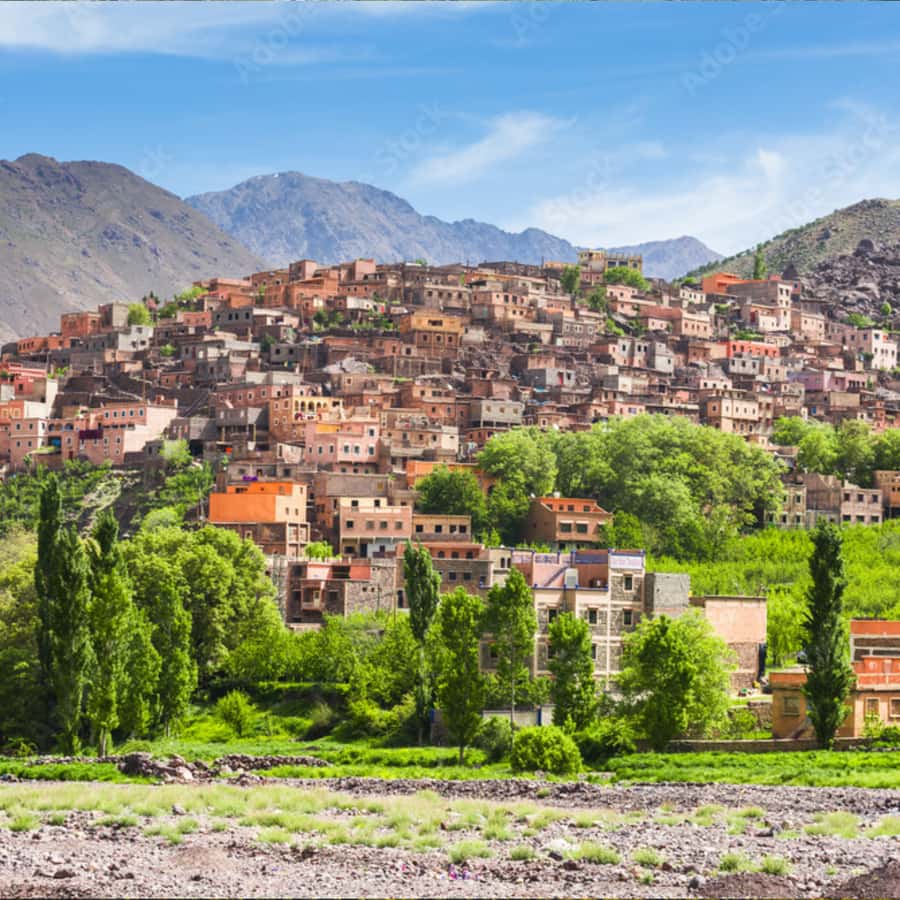 Marrakech: Paragliding, Camel Ride & Berber Villages Trip - Asni, Waterfalls, Ait Mizan, and the Imlil Area Walk