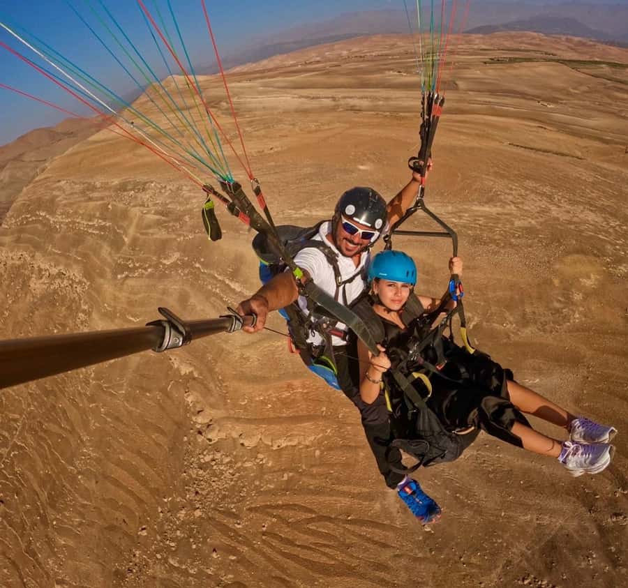 Marrakech: Paragliding over Agafay Desert & Atlas Mnt Views - Argan oil breakfast at a women’s cooperative, and what it adds