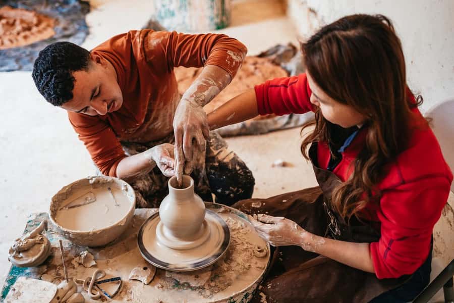 Marrakech: Pottery Workshop - First Contact in Jemaa el-Fna Medina: Where to Meet