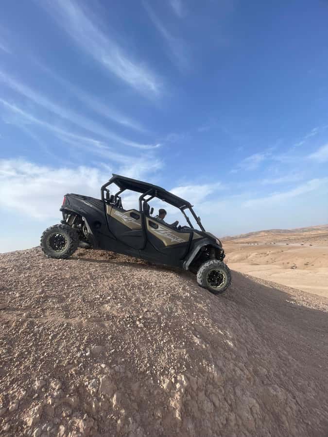 Marrakech: Private Buggy Adventure in Agafay Desert with Tea - Tea Break and Desert Bivouac Snacks, Done Moroccan Style