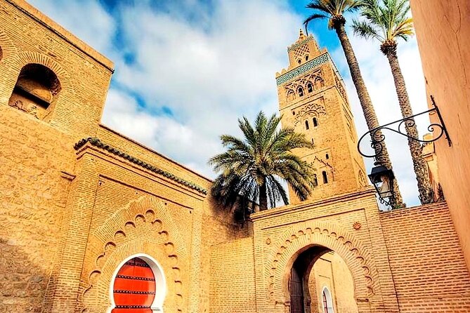 Marrakech Private Full-Day Guided City Tour with Transportation - Jardin Majorelle, a calm end point with iconic blue