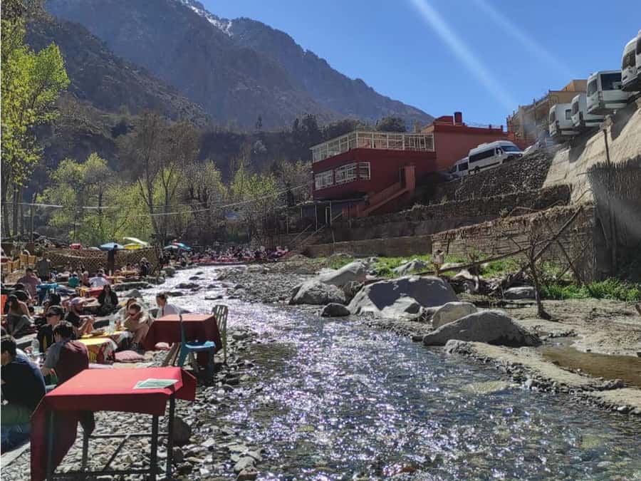 Marrakech : Private To Ourika Valley Atlas Mountains & Lunch - Argan oil with a women’s cooperative: practical and eye-opening
