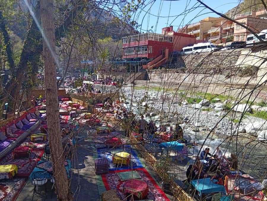 Marrakech : Private To Ourika Valley Atlas Mountains & Lunch - Moroccan lunch with valley views: where you slow down