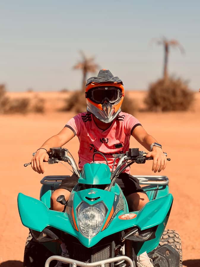 Marrakech: Quad activity in the Palmeraie with Tea break - Getting out of Marrakech fast, the right kind of change of pace