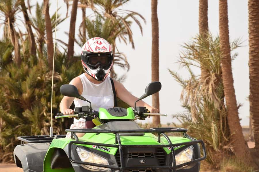 Marrakech: Quad activity in the Palmeraie with Tea break - Palmeraie time: the short break that builds momentum