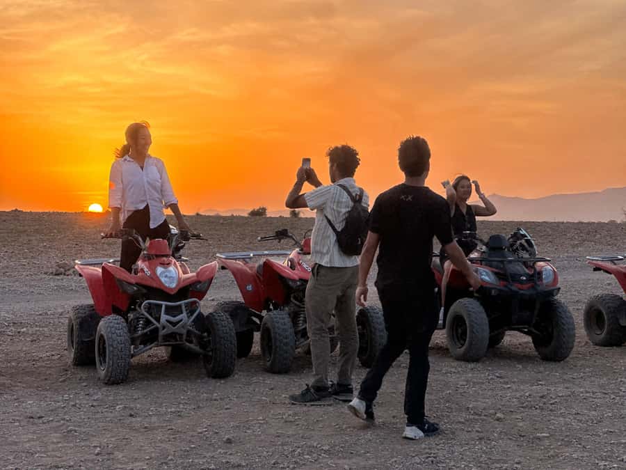Marrakech: quad Adventure at the Dunes of the palmery desert - Quad biking safety and comfort: what to expect and how it’s paced