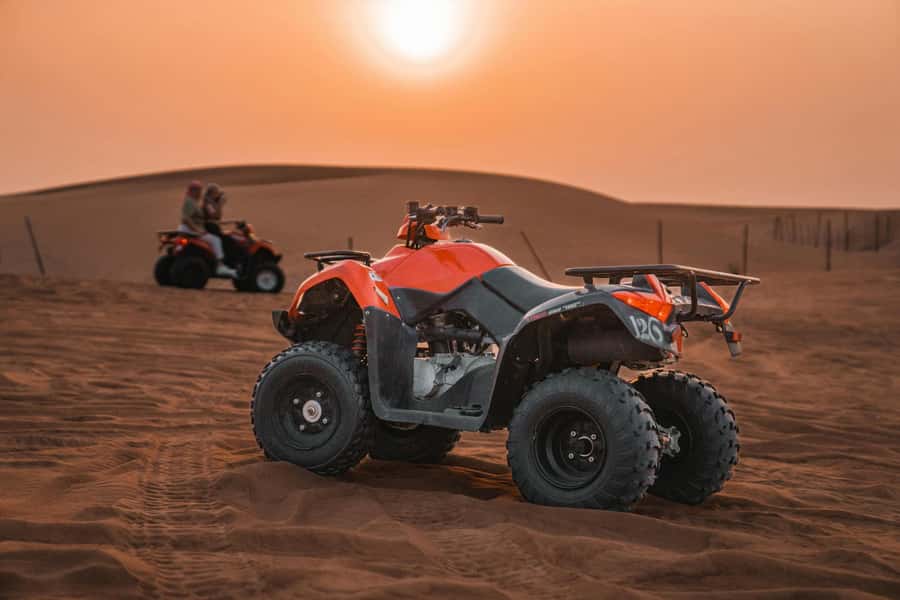 Marrakech : Quad Bike and Camel Ride with dinner in Agafay - Sunset photo break and the moment the sky changes
