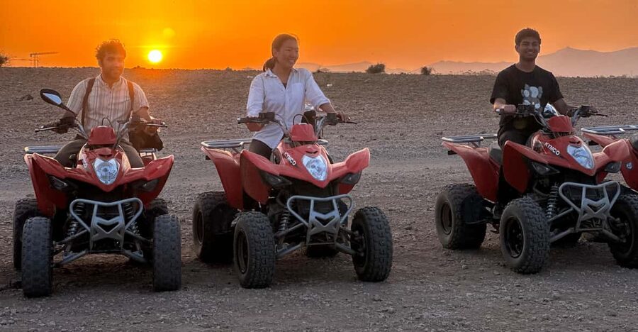 Marrakech: Quad Bike excursion at the sunset with Tea Break - Photos, drone-style shots, and the photo stops you will actually use