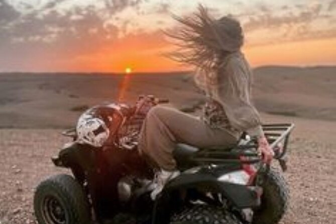 Marrakech: Quad & Camel Ride with Sunset, Dinner & Show - Quad Biking: Thrill First, Safety Kept in Mind