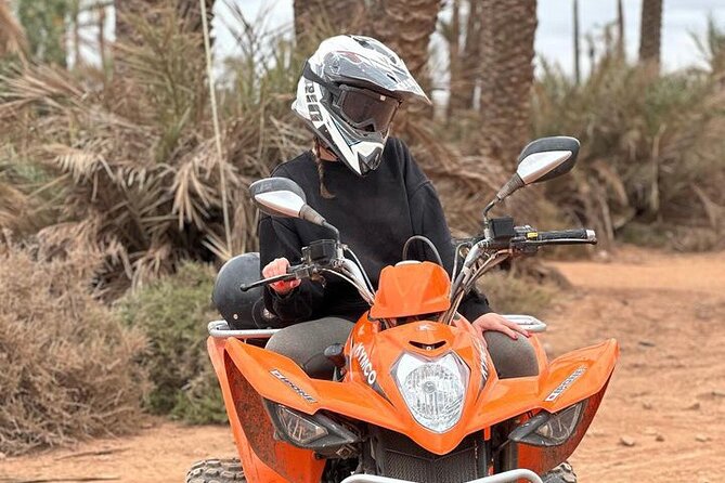 Marrakech: Quad excursion to the palm grove and Jbilets desert - The Bivouac Tea Break: Moroccan Pancakes With Honey and Atlas Views