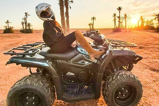 Marrakech: Quad excursion to the palm grove and Jbilets desert - Lake-Edge Photo Stops and the Evening Timing Reality
