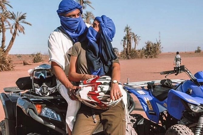 Marrakech: Quad excursion to the palm grove and Jbilets desert - Two Hours on Automatic Quads: Circuits, Gear, and Photo Breaks