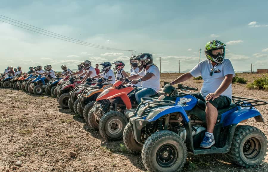 Marrakech: Quad Tour in Jbilets Desert with Palm Grove - The first five minutes: your quad bike test drive