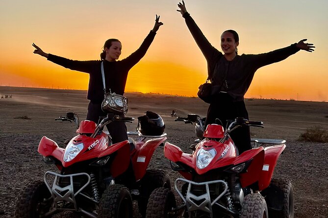 Marrakech: Quad tour in the Palmeraie and desert jbilet - Quad Through Palmeraie Palms, Then Toward the Jbilet Desert