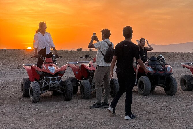 Marrakech: Quad tour in the Palmeraie and desert jbilet - What the 3-Hour Flow Looks Like, From Pickup to Tea Break