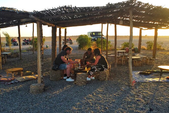 Marrakech: Quad tour in the Palmeraie and desert jbilet - Tea in a Berber Village: A Real Pause (Not Just a Photo Stop)
