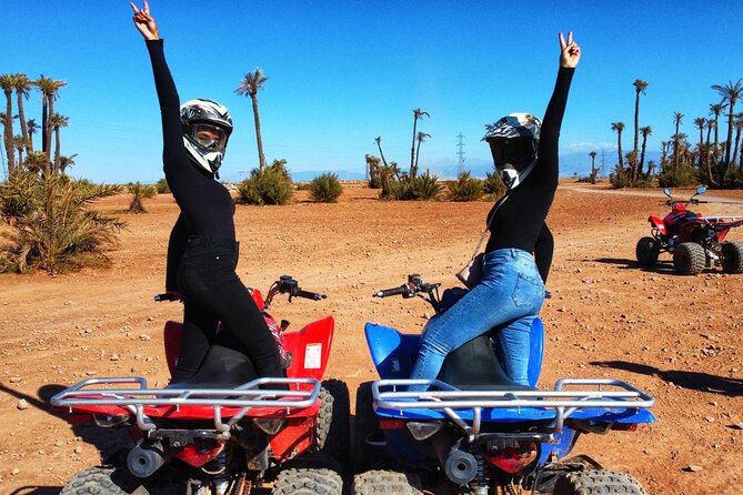 Marrakech: Quad tour in the Palmeraie and desert jbilet - Small Group Size and a Less-Stressful Adventure Pace