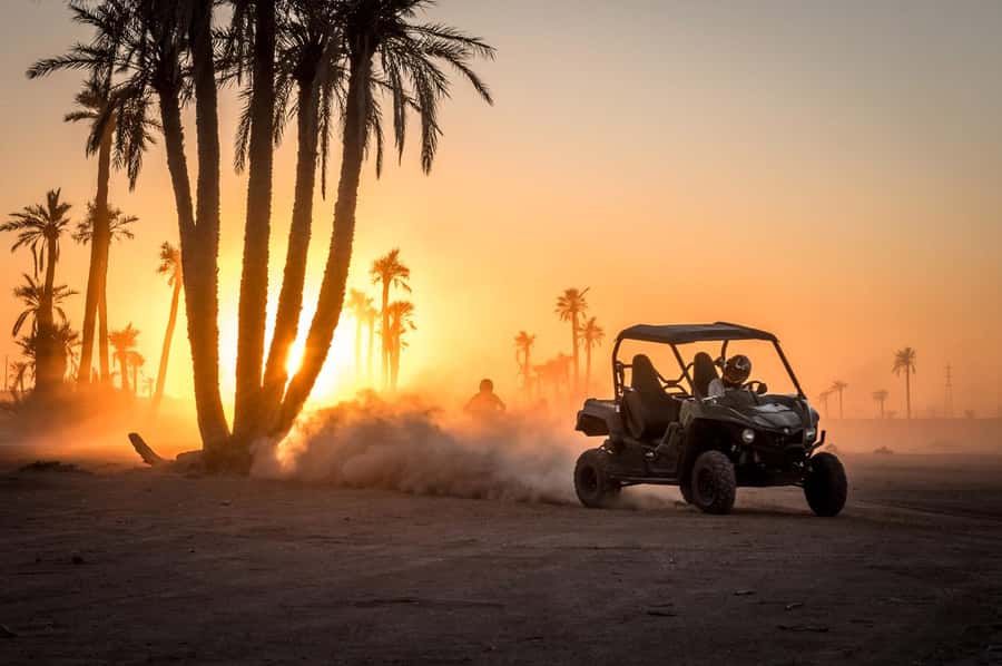 Marrakech : Ride buggy in the desert of the palm grove - Safety gear and instructions: how the tour keeps the fun on track