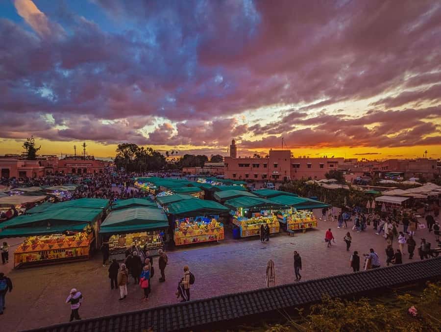 Marrakech: Souk by Night Medina Guided Walking Tour. - The rooftop tea finale: where the night cools down