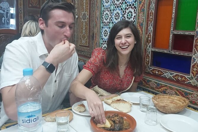 Marrakech Street Food with +10Tasting & Tanjia Dinner|Guided Walk - Stop 1 at Jemaa el-Fnaa: Harira soup, spices, and Ramadan-style comfort
