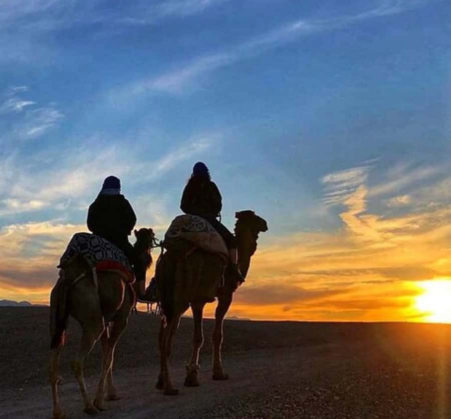 Marrakech: Sunrise Desert Tour with Camel Ride and Breakfast - The blue Berber or Touareg outfit: photos, but also comfort