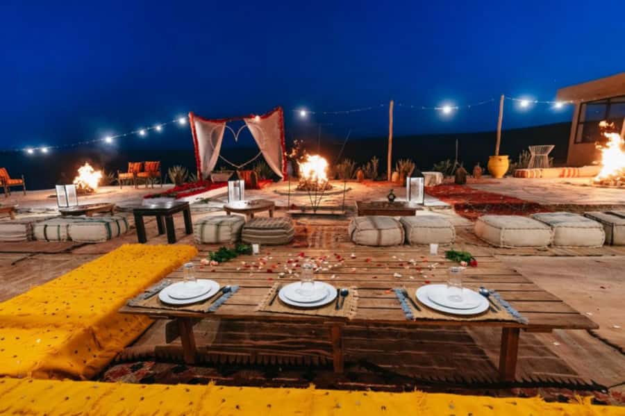 Marrakech: Sunset Dinner in Agafay Desert with Camel Ride - Key highlights before you go
