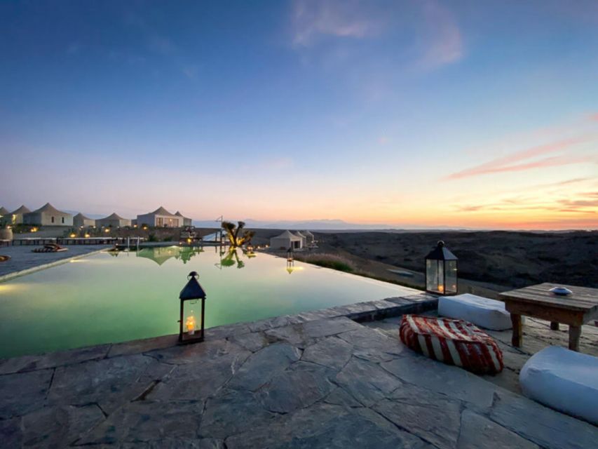 Marrakech: Sunset Dinner in Agafay Desert with Camel Ride - Pool time and the small comfort details that matter
