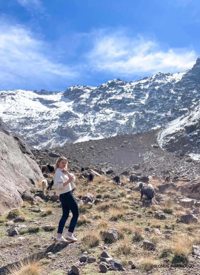 Marrakech: Tedli Summit Atlas Mountains Day Hike & Lunch - The Imlil Valley route: almond and walnut groves to Tamatert