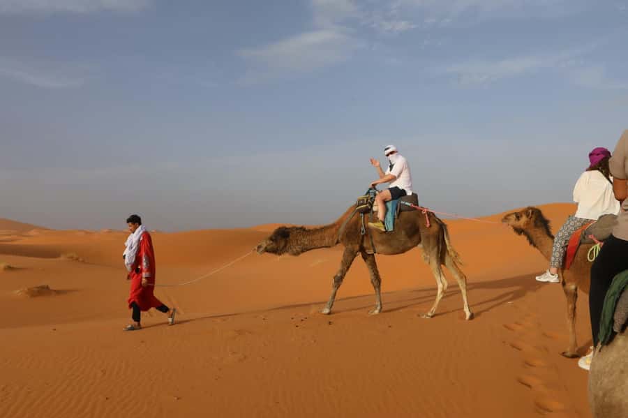 Marrakech To Fes: 3-Day Majestic Desert Sahara Tour - Erg Chebbi dunes camel trek and your Berber camp under the stars